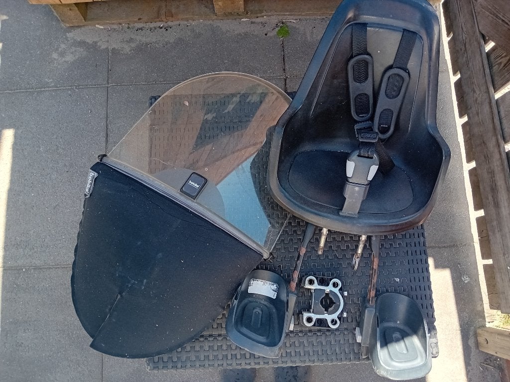 Fietsstoeltje voor, Fietsen en Brommers, Ophalen, Gebruikt, Voorzitje, Bobike
