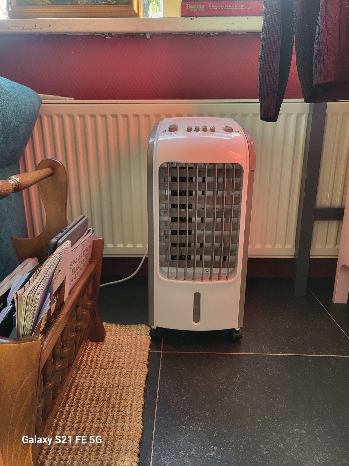 Mobiele Airco Cooler - Perfect voor warme dagen!, Witgoed en Apparatuur, Ophalen, Minder dan 60 m³, 3 snelheden of meer, Zo goed als nieuw