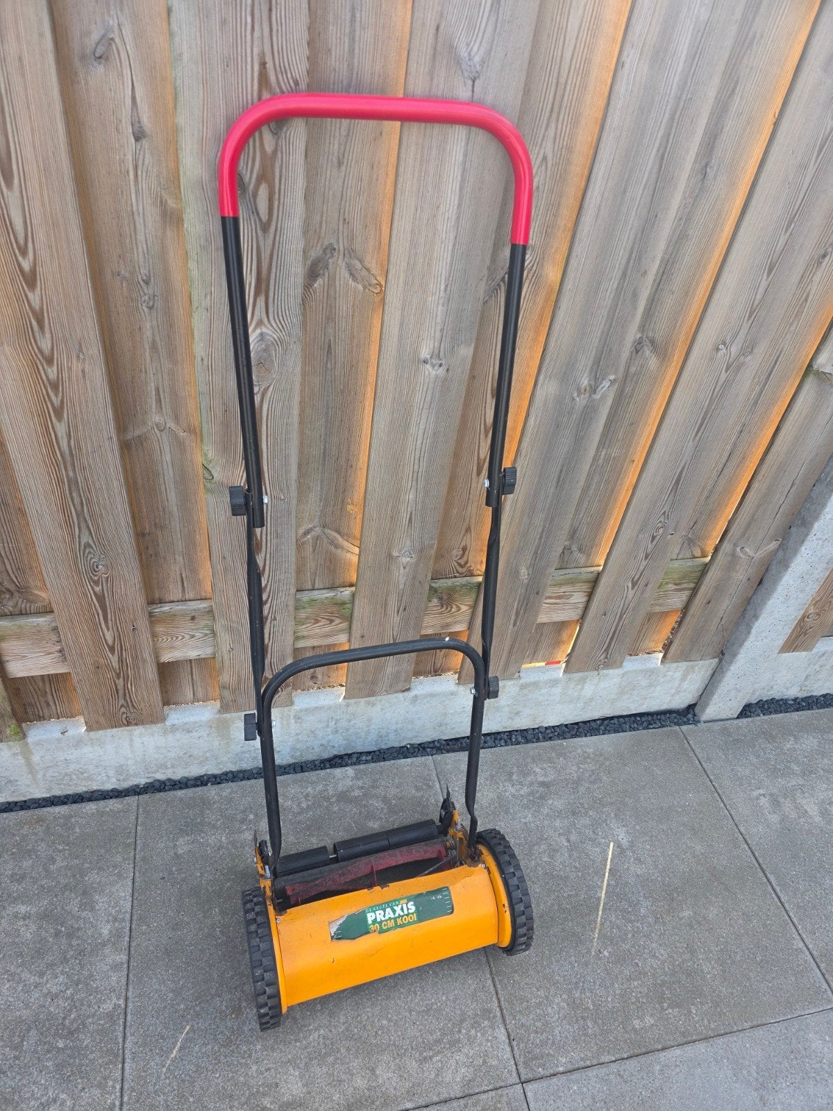 Praxis grasmaaier, Gebruikt, Handgrasmaaier, Ophalen of Verzenden, 30 t/m 39 cm