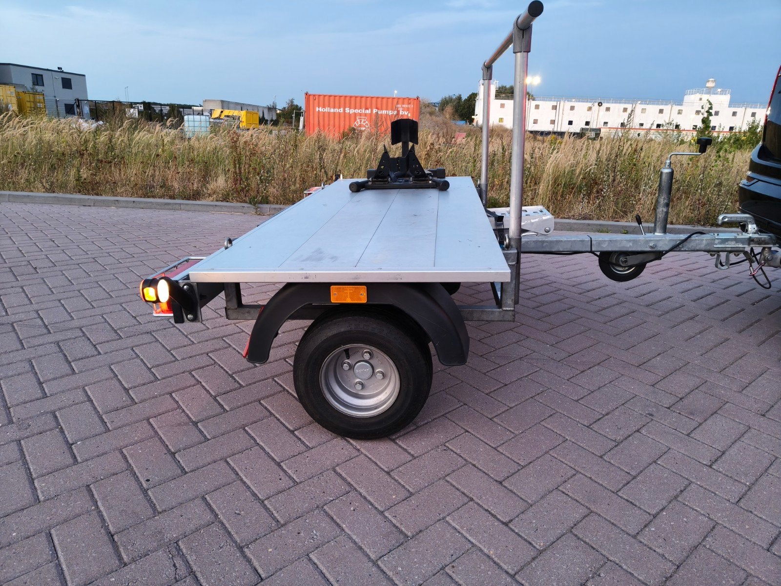 shorty motortrailer, Ophalen, Zo goed als nieuw