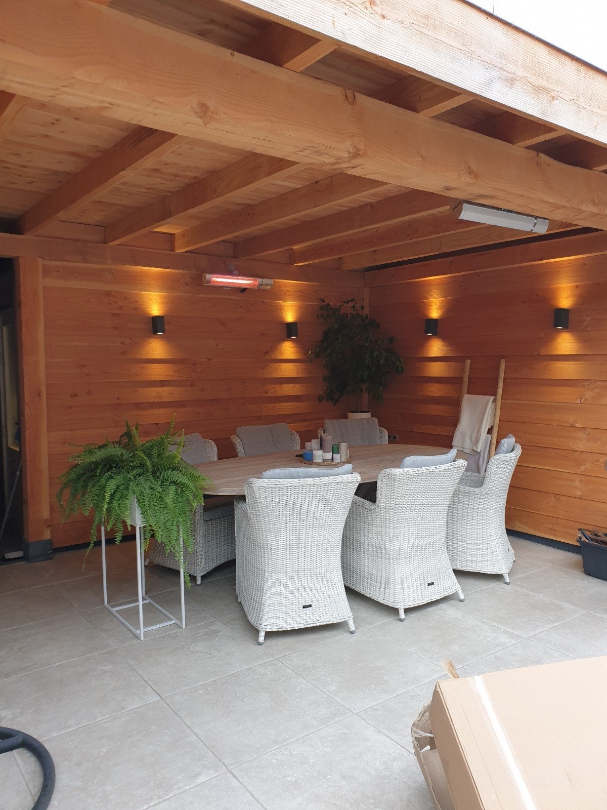 Tuinset, Ophalen, Serre