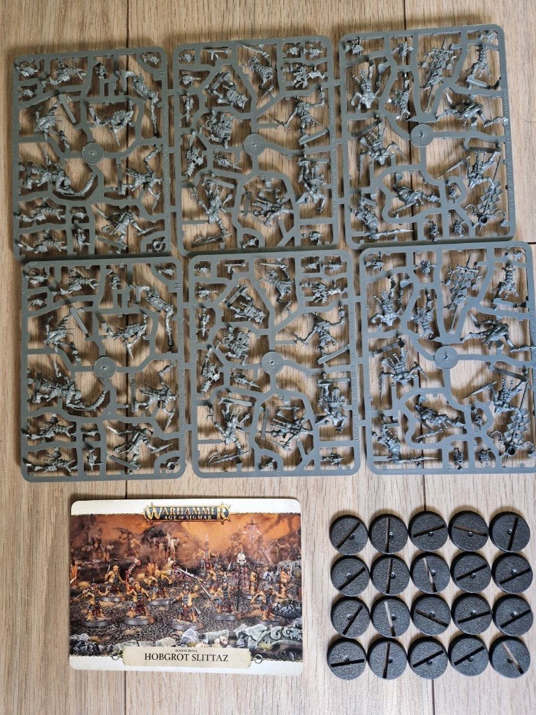 Warhammer AOS 20x Kruleboyz Hobgrot Slittaz NOS, Ophalen of Verzenden, Nieuw, Warhammer, Figuurtje(s)