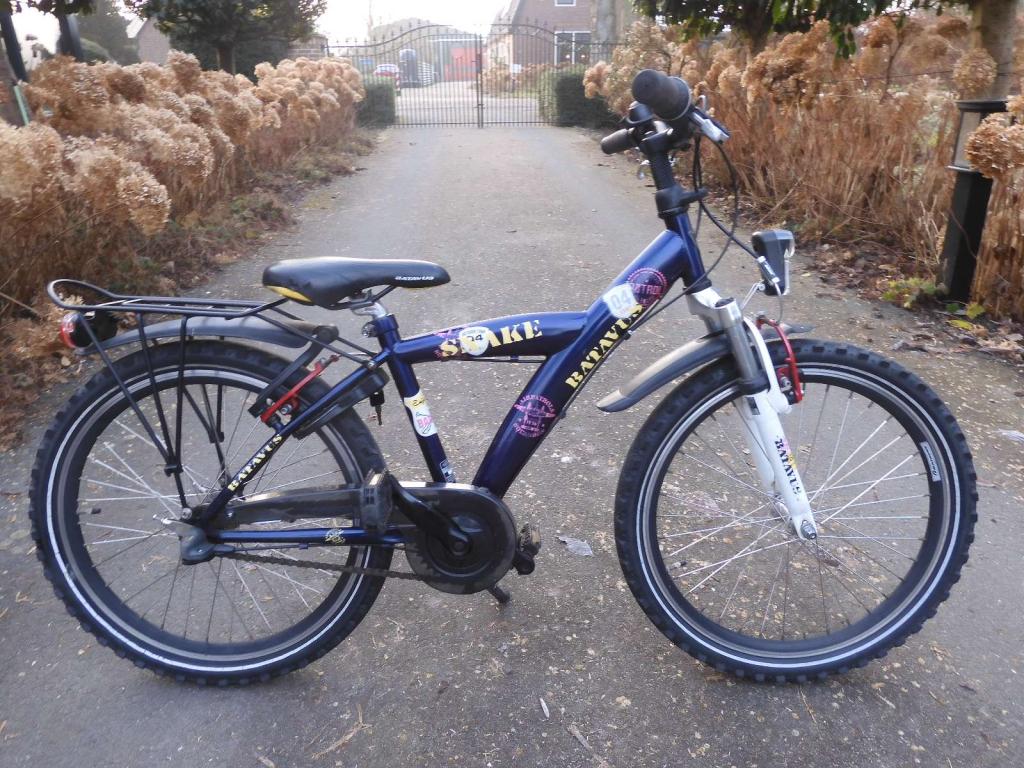 Stoere 22 inch Batavus Snake met 3 versnellingen, Fietsen en Brommers, Fietsen | Jongens, 22 inch, Batavus, Versnellingen, Zo goed als nieuw