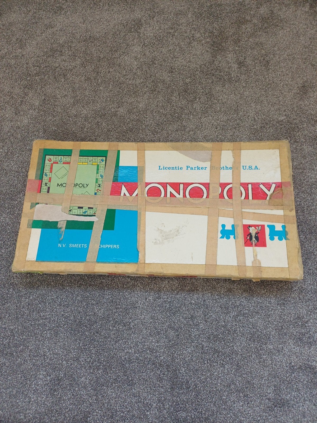 Vintage Monopoly Bordspel - Clipper Editie, Vijf spelers of meer, Ophalen of Verzenden, Gebruikt, Clipper