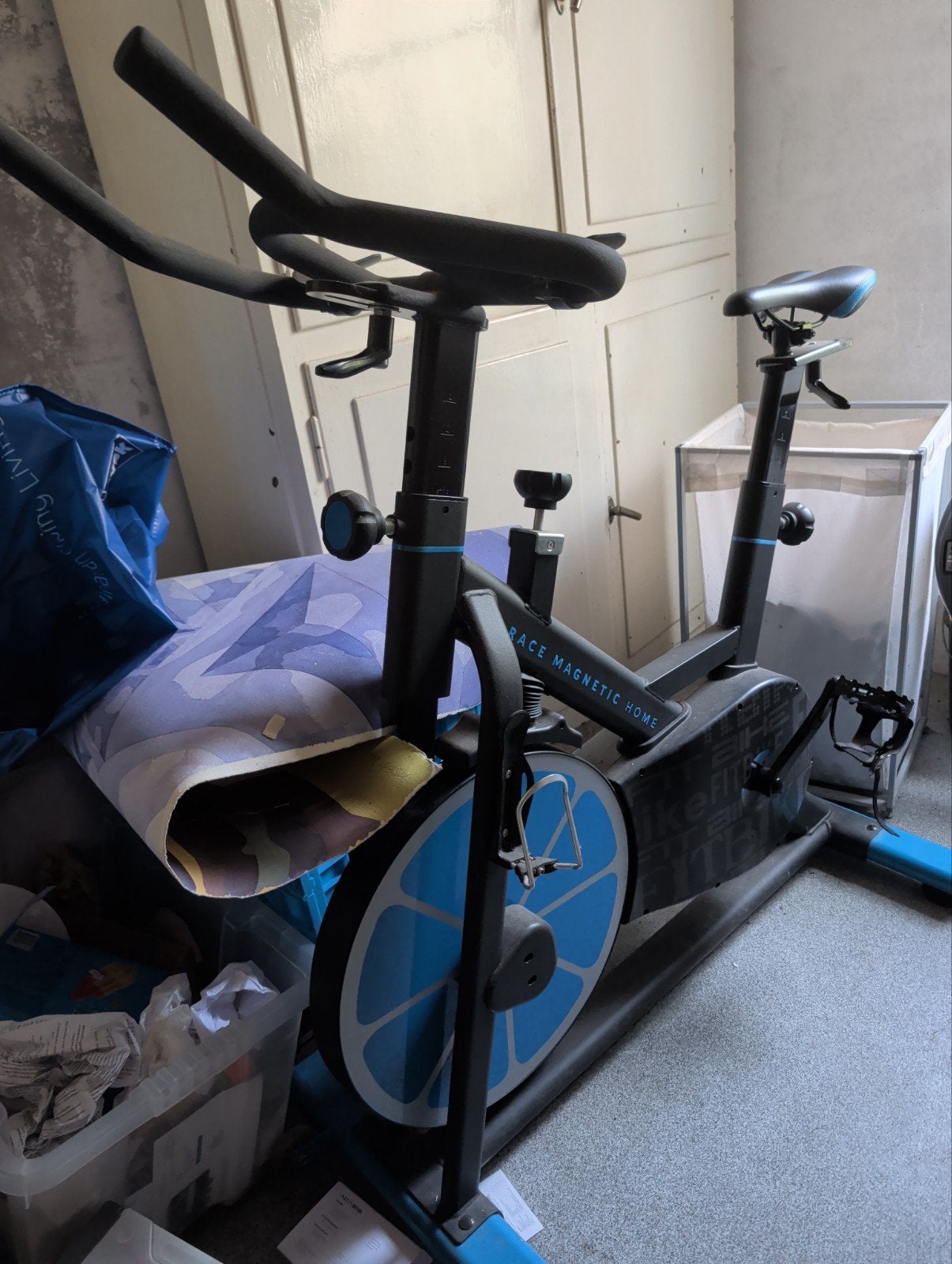 FitBike Race Magnetic Home Hometrainer - Stil & Duurzaam, Sport en Fitness, Ophalen, Gebruikt
