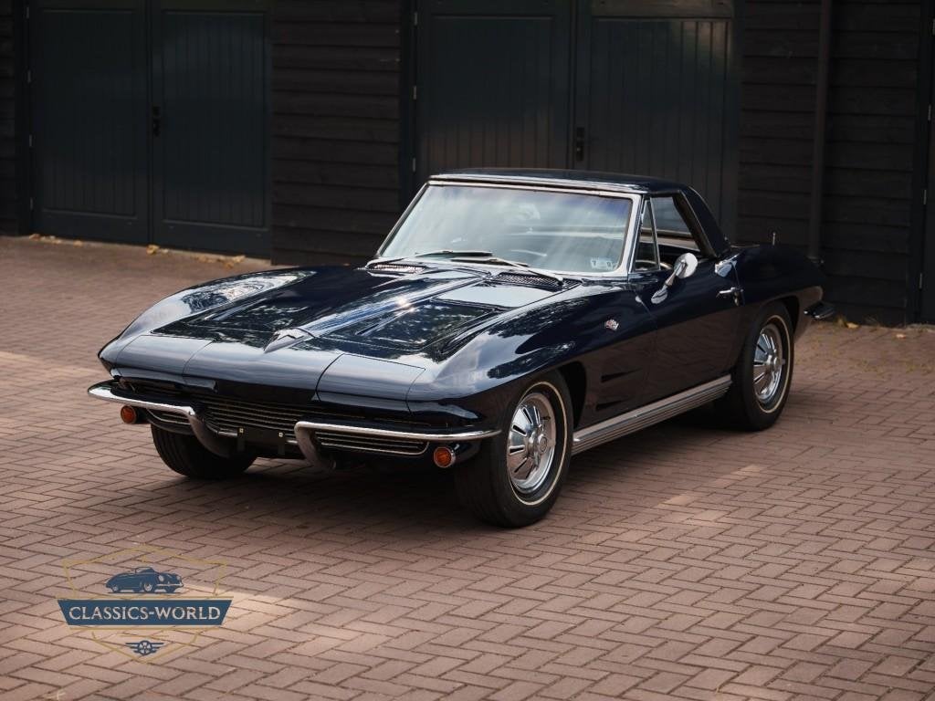 Chevrolet CORVETTE Stingray C2 Convertible – Daytona Blue, Gebruikt, Cabriolet, Blauw, Bedrijf
