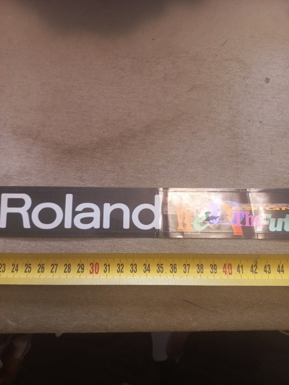Roland Sticker/Logo - Vintage Look, Ophalen of Verzenden