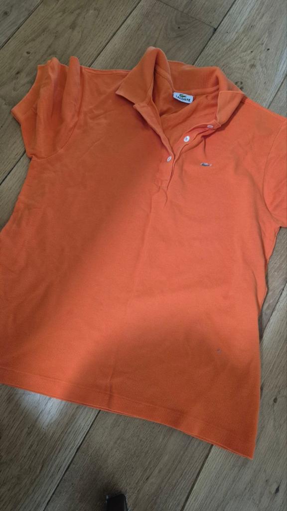 Lacoste polo maat 40 valt als een s, Ophalen of Verzenden, Zo goed als nieuw, Maat 38/40 (M), Korte mouw