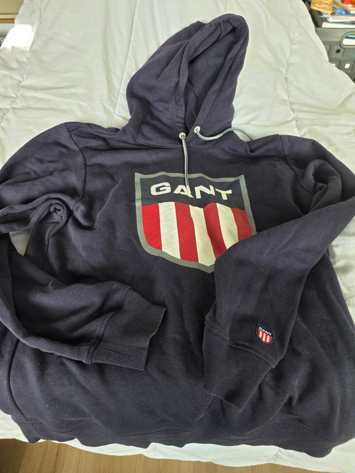Gant hoodie - Maat 2XL, Blauw, Overige maten, Ophalen of Verzenden, Gant