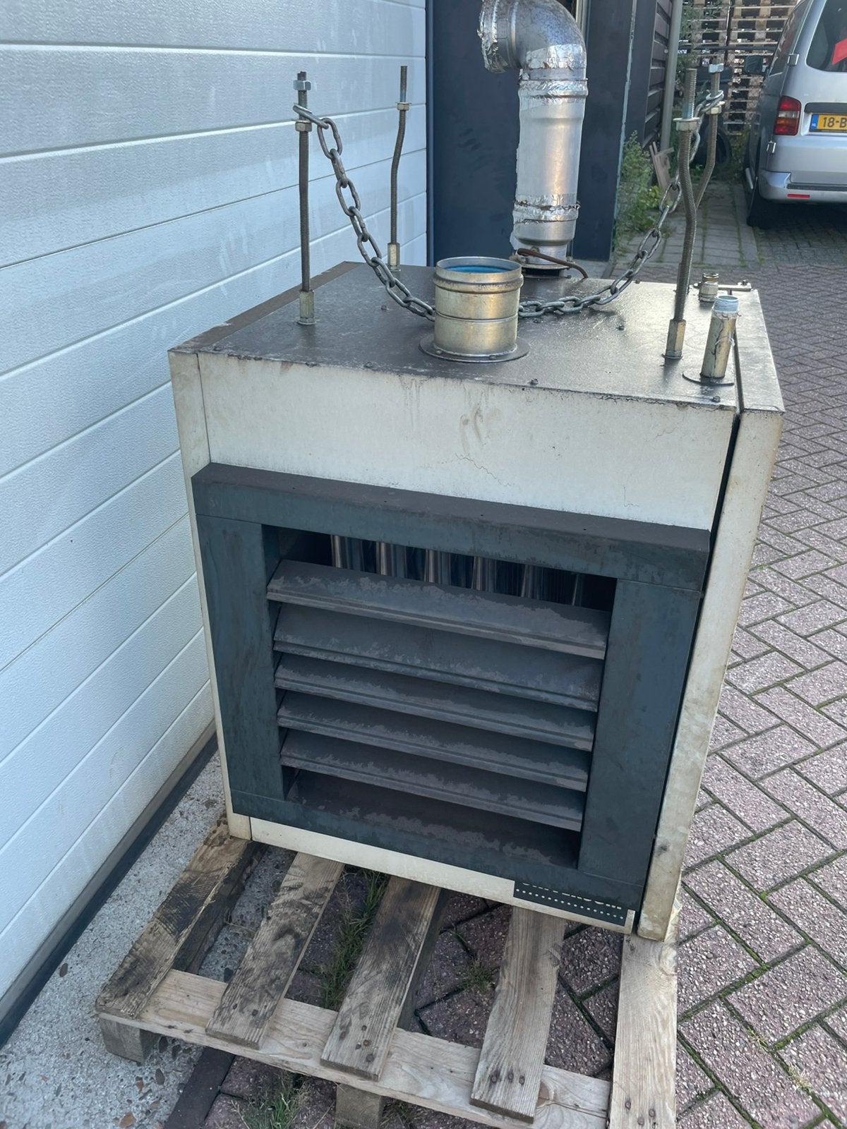 Heater 36kw, Ophalen, 30 tot 80 cm, Gebruikt, Kachel