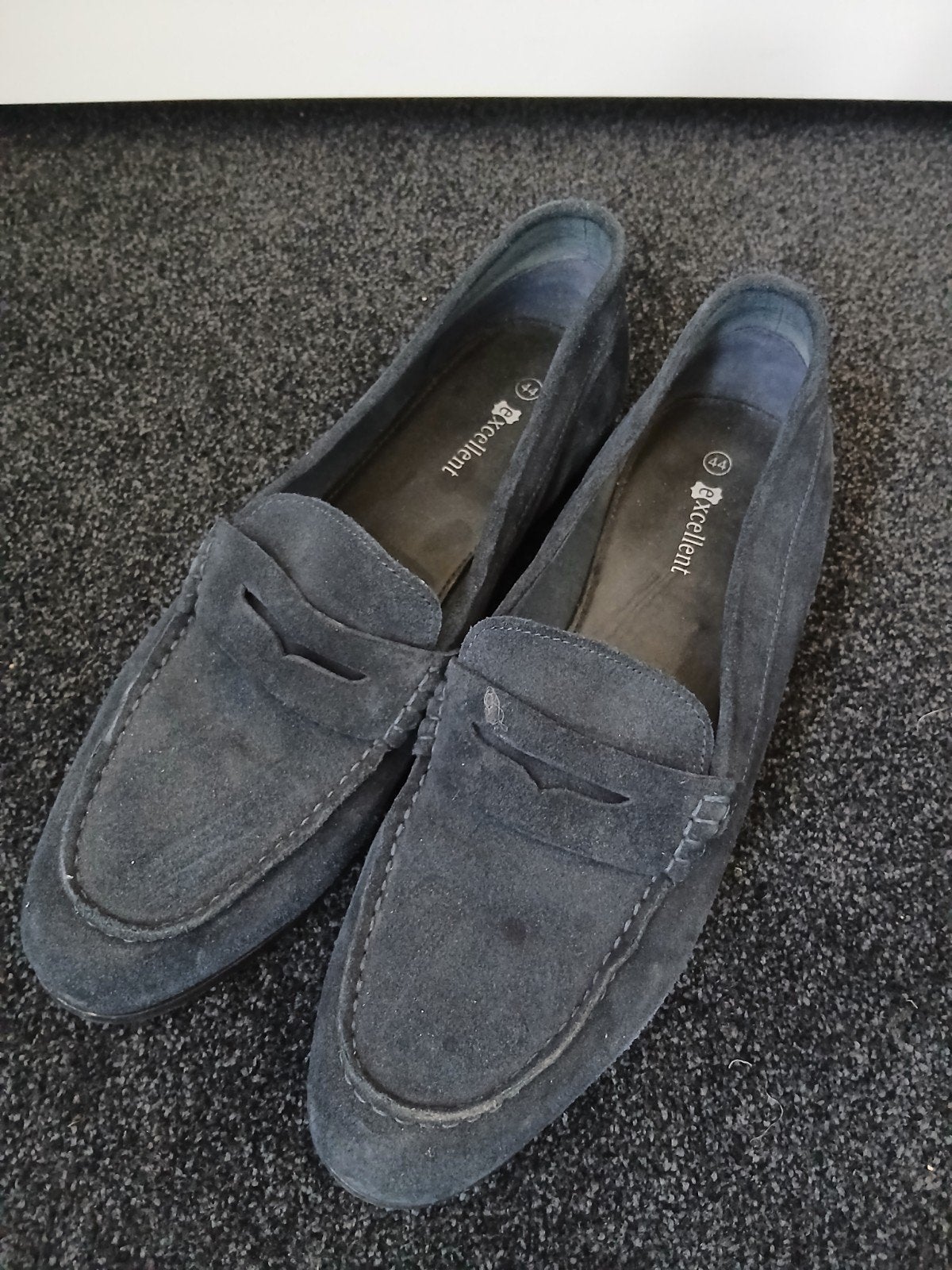 heren schoenen maat 44 excellent, Kleding | Heren, Schoenen, Ophalen of Verzenden, Zo goed als nieuw, Blauw