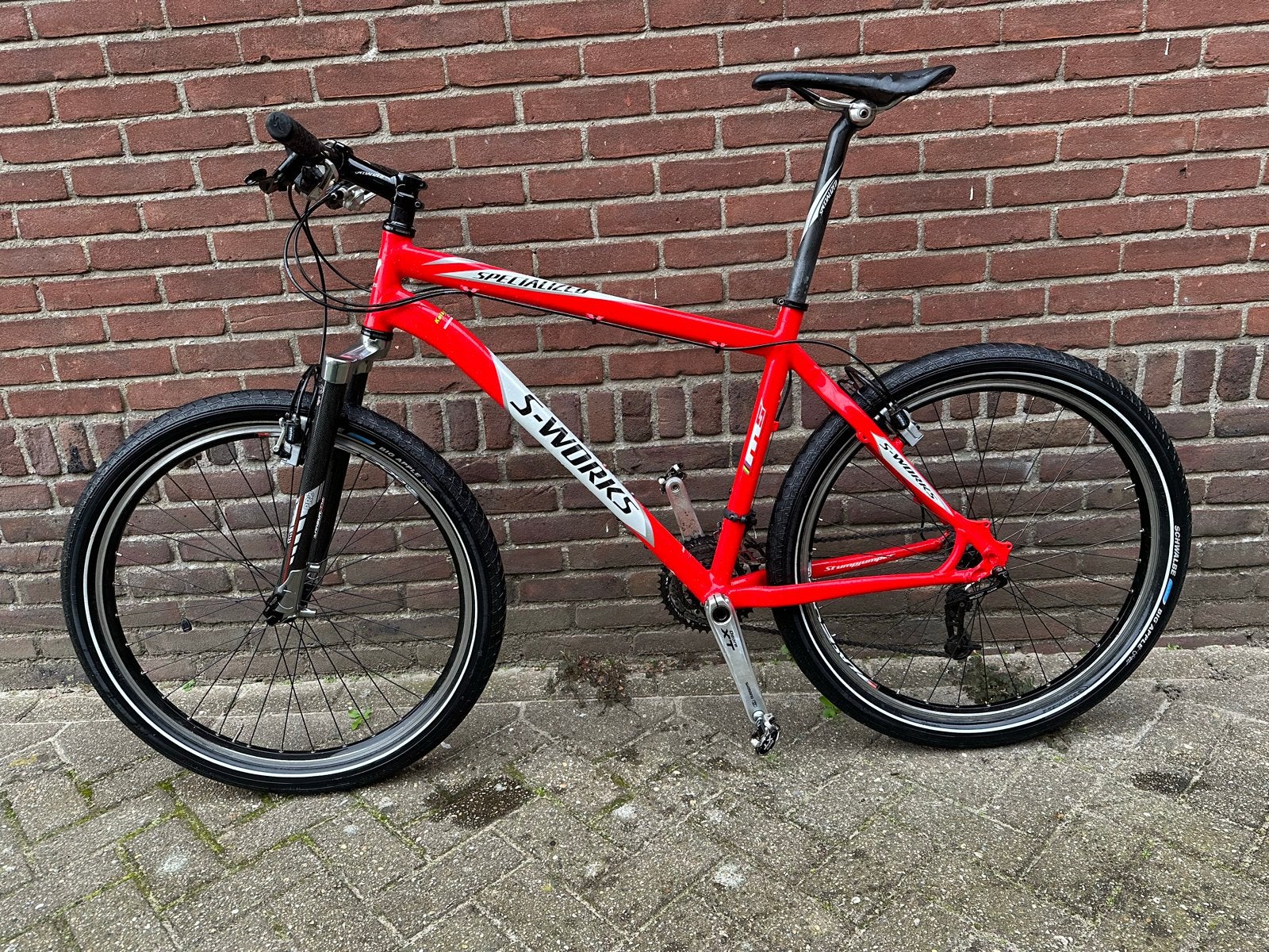 Specialized S-Works Mountainbike - Rood - Gebruikt, Gebruikt, Hardtail, 53 tot 57 cm, Ophalen
