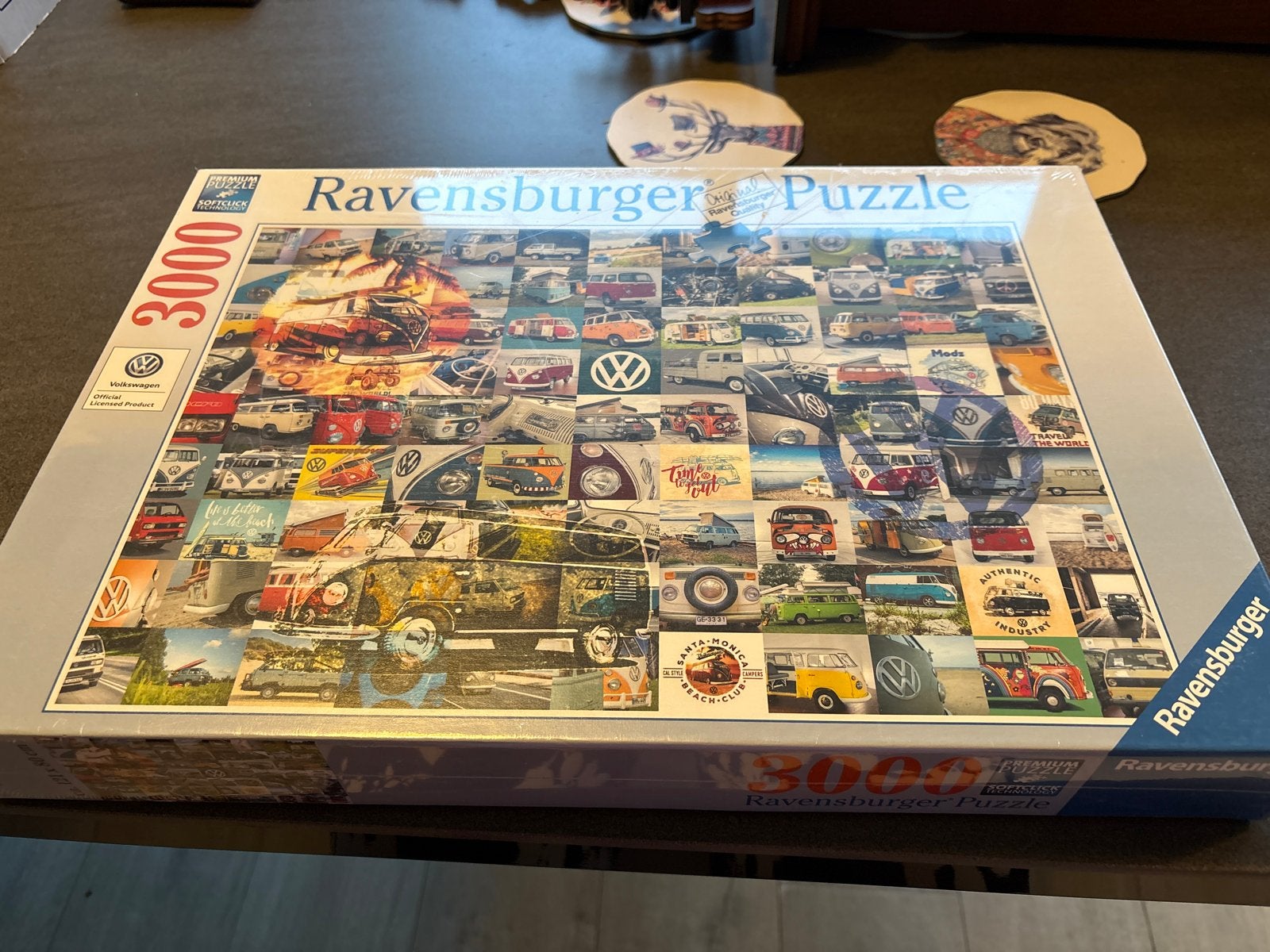 Ravensburger Legpuzzel 3000 stukjes - Volkswagen busjes, Ophalen of Verzenden, Meer dan 1500 stukjes, Zo goed als nieuw, Legpuzzel