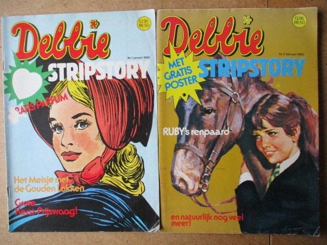 adv8357 debbie stripstory, Eén stripboek, Ophalen, Gelezen