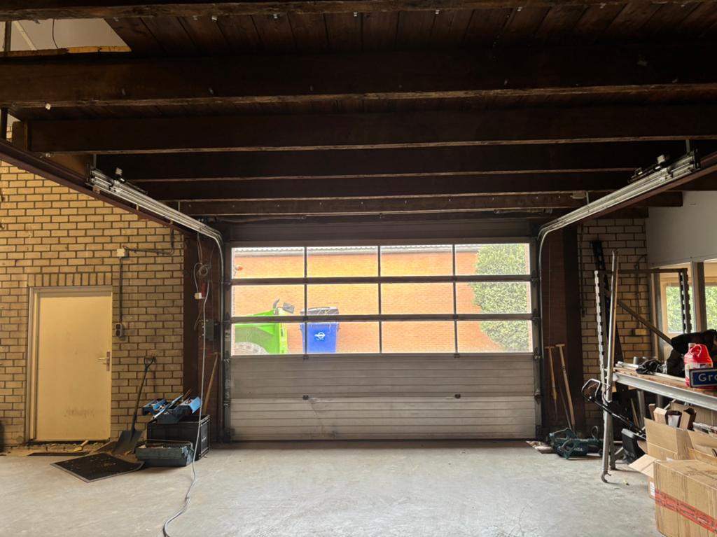 Elektrische roldeur, Doe-het-zelf en Verbouw, Ophalen, Gebruikt, Garagedeur, 120 cm of meer