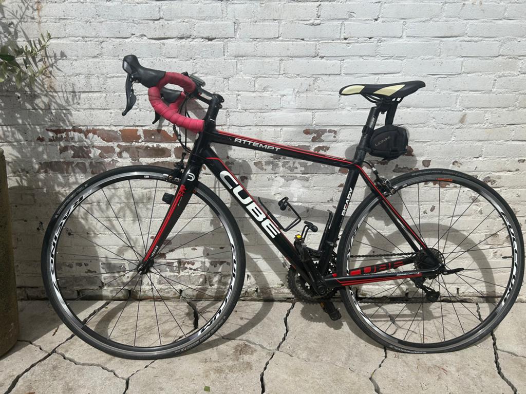 Cube Attempt aluminium racefiets - Dames, Fietsen en Brommers, Fietsen | Racefietsen, Gebruikt, Aluminium, 57 tot 61 cm, Dames