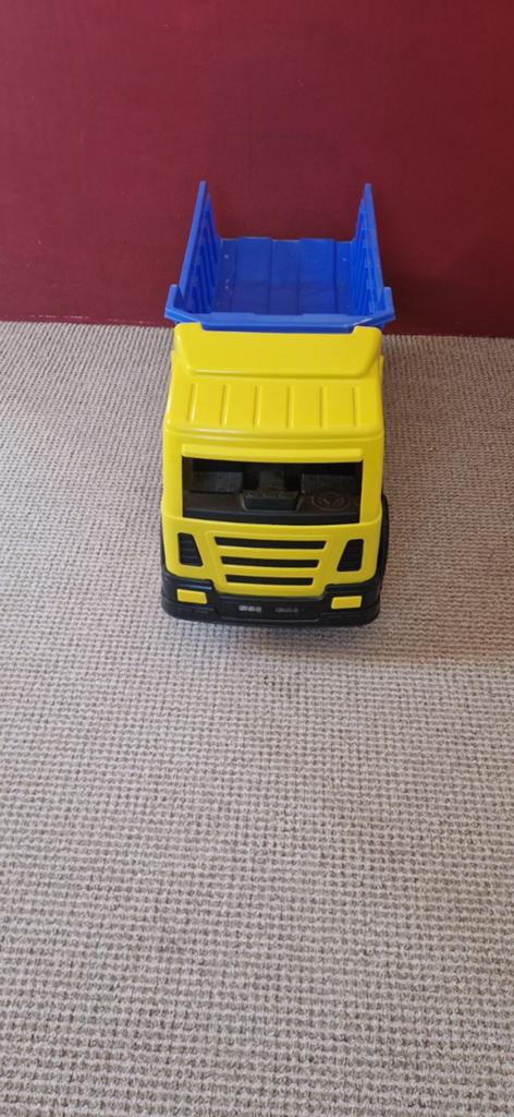 Te koop grote speelgoed zand vrachtwagen, Ophalen, Zo goed als nieuw, Duwvoertuig