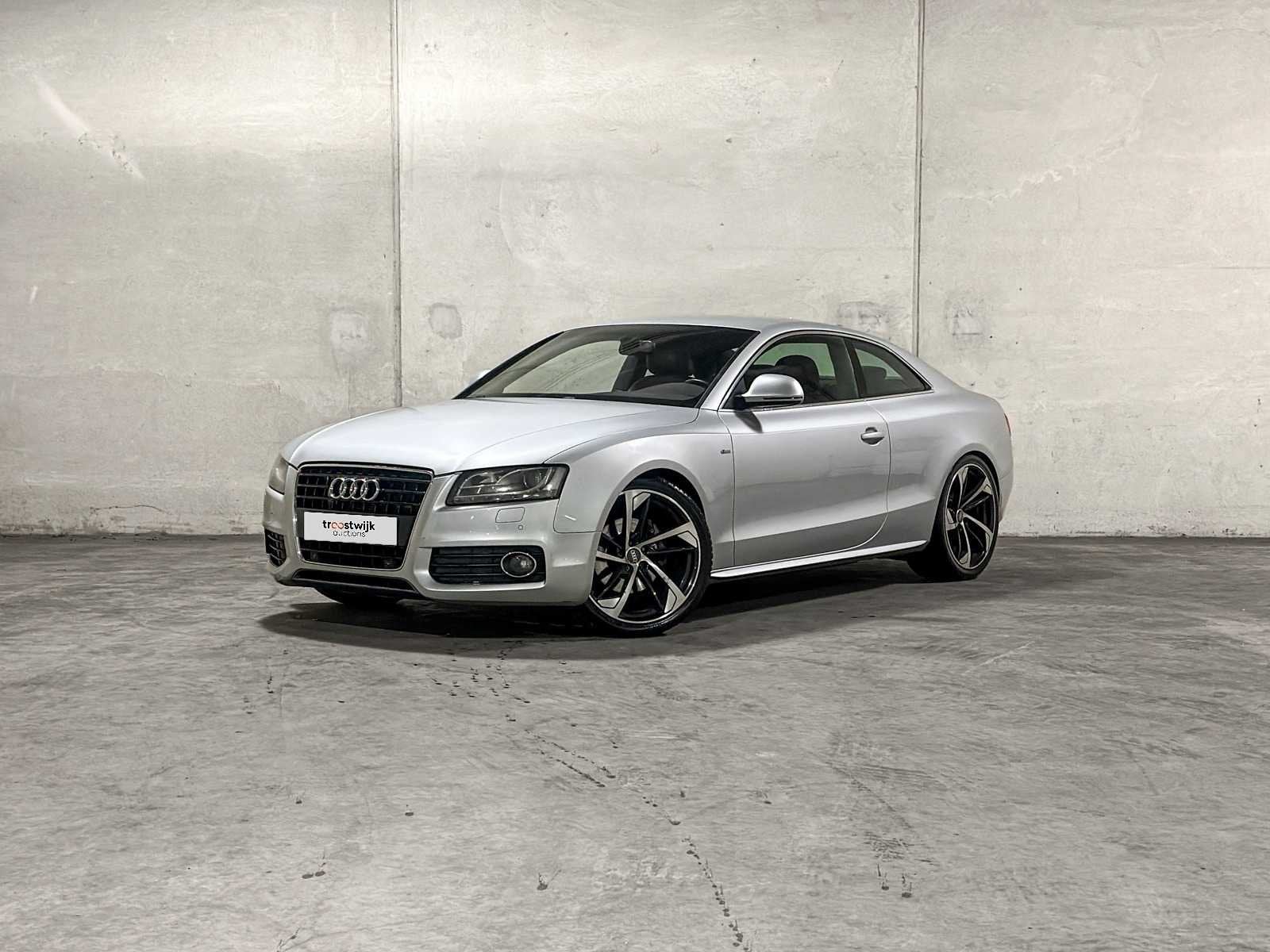 Audi A5 Coupé 3.2 V6 FSI Pro Line 265pk 2007 (Origineel-NL), Auto's, Audi, Gebruikt, Cabriolet, 4 stoelen, Bedrijf