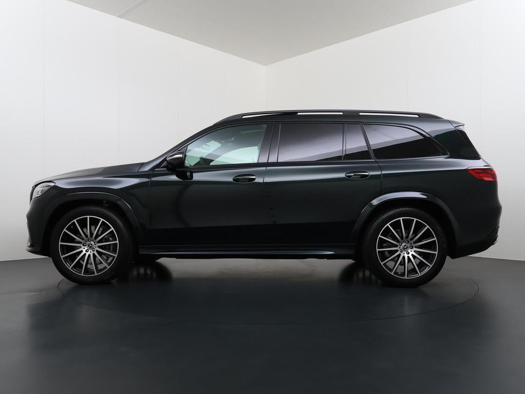 Mercedes-Benz GLS 450 4MATIC AMG Line 7-persoons | Panorama, Stof, Beige, 367 pk, 7 stoelen