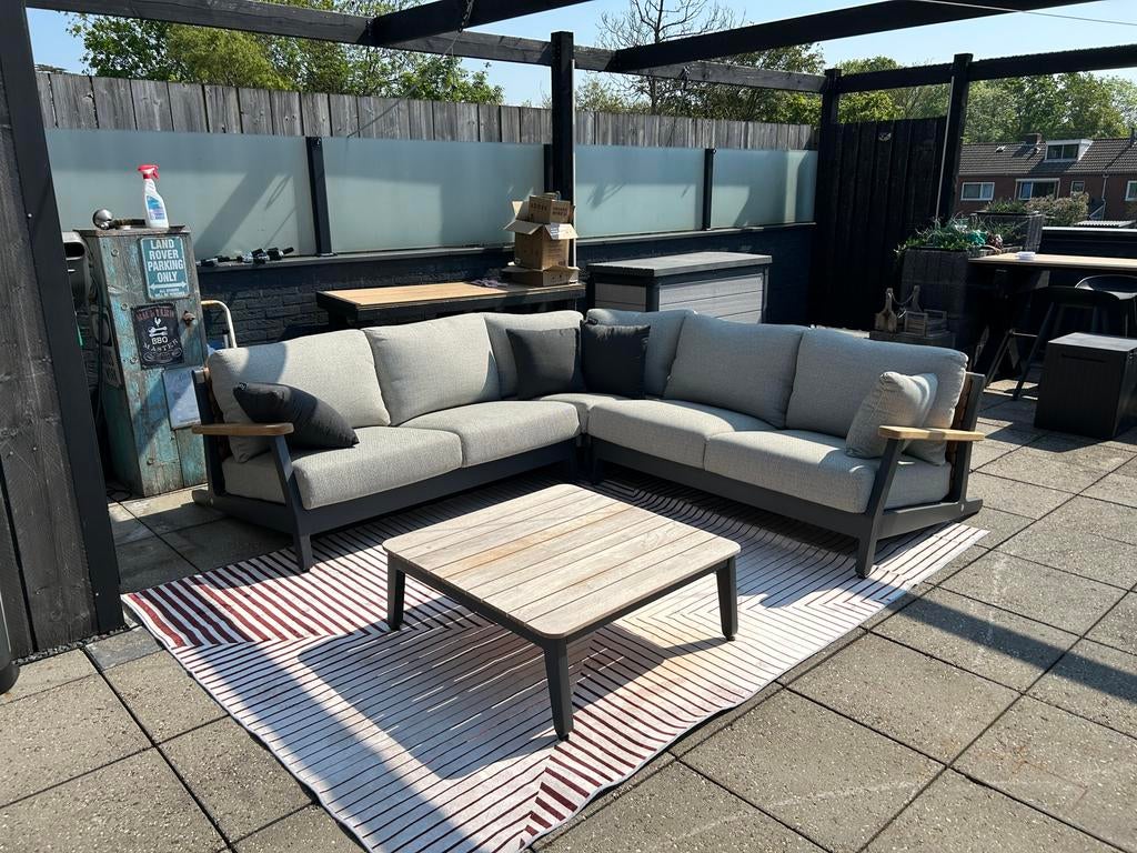 Suns Allweather hoek Lounge set, Ophalen, Overige materialen, 6 zitplaatsen, Bank