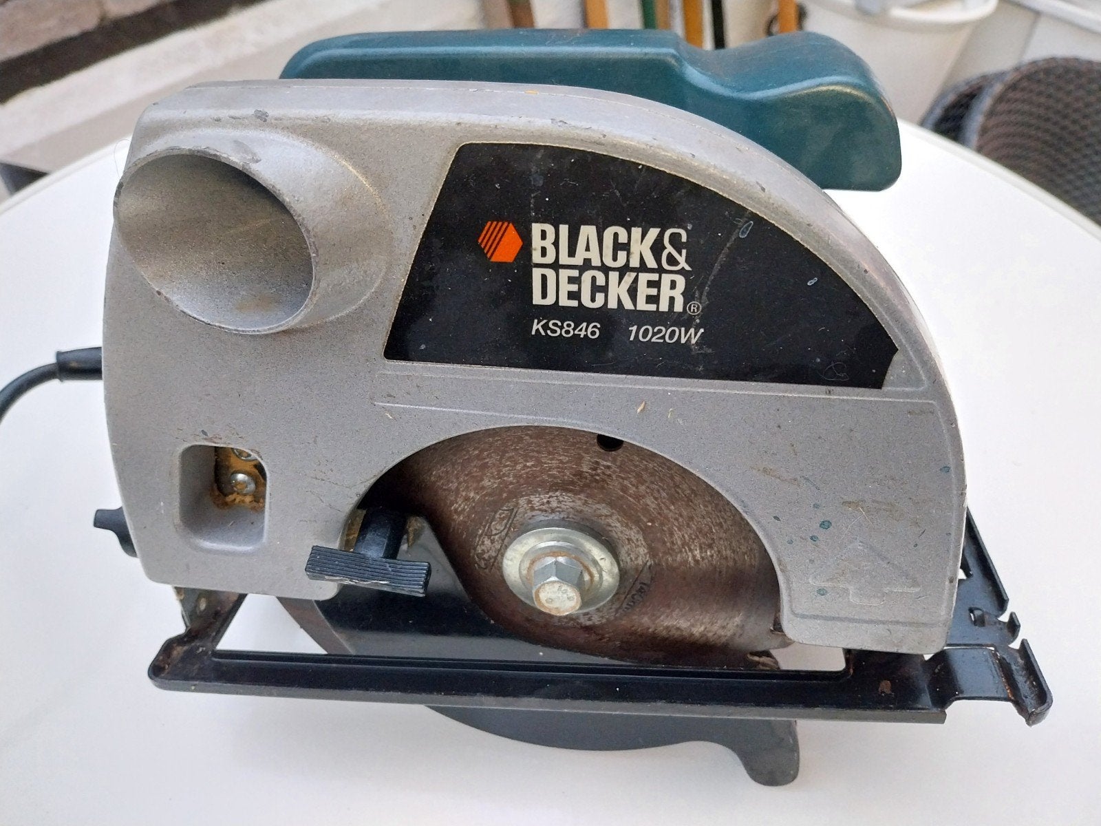 Black & Decker Cirkelzaag KS846 - 1020W, Ophalen, Gebruikt, Cirkelzaag, 600 tot 1200 watt