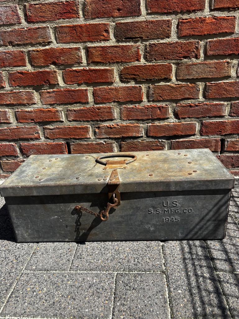 Munitiekist, Ophalen, Landmacht