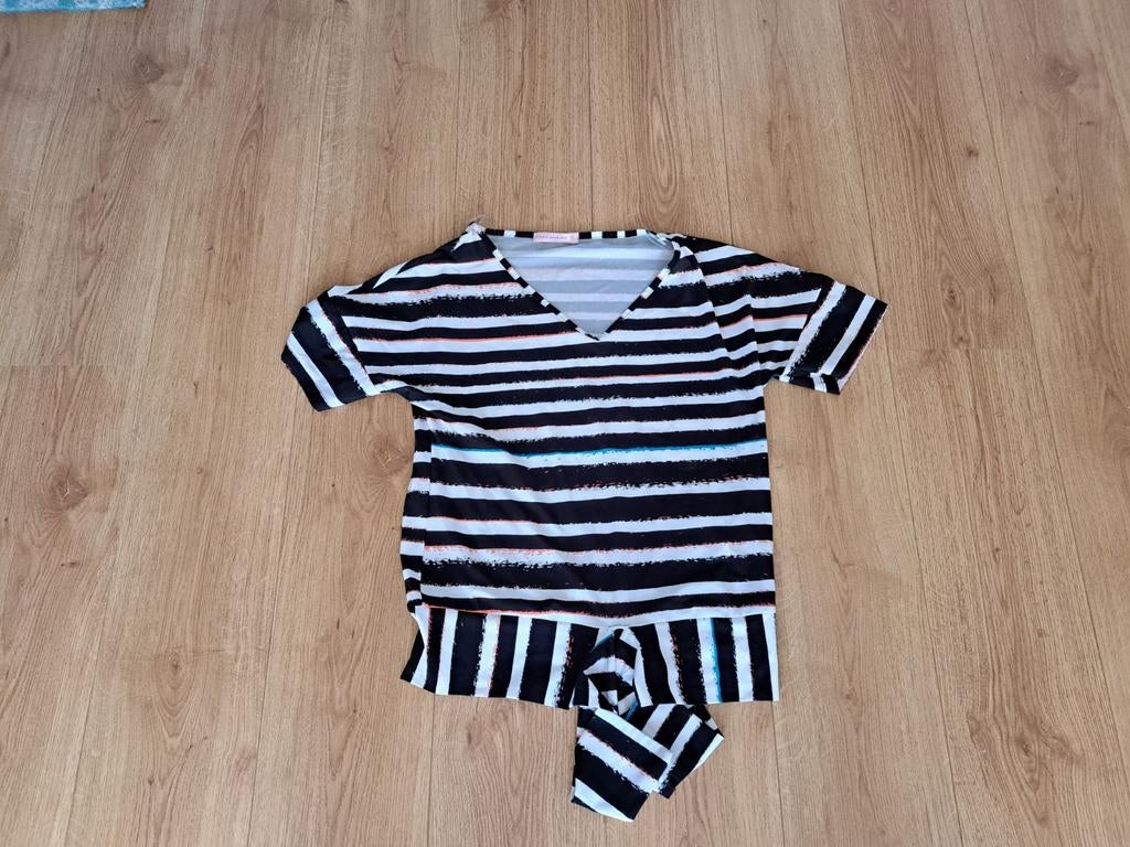 Studio Anneloes travelstof top, Ophalen of Verzenden, Zo goed als nieuw, Zwart, Zonder mouw