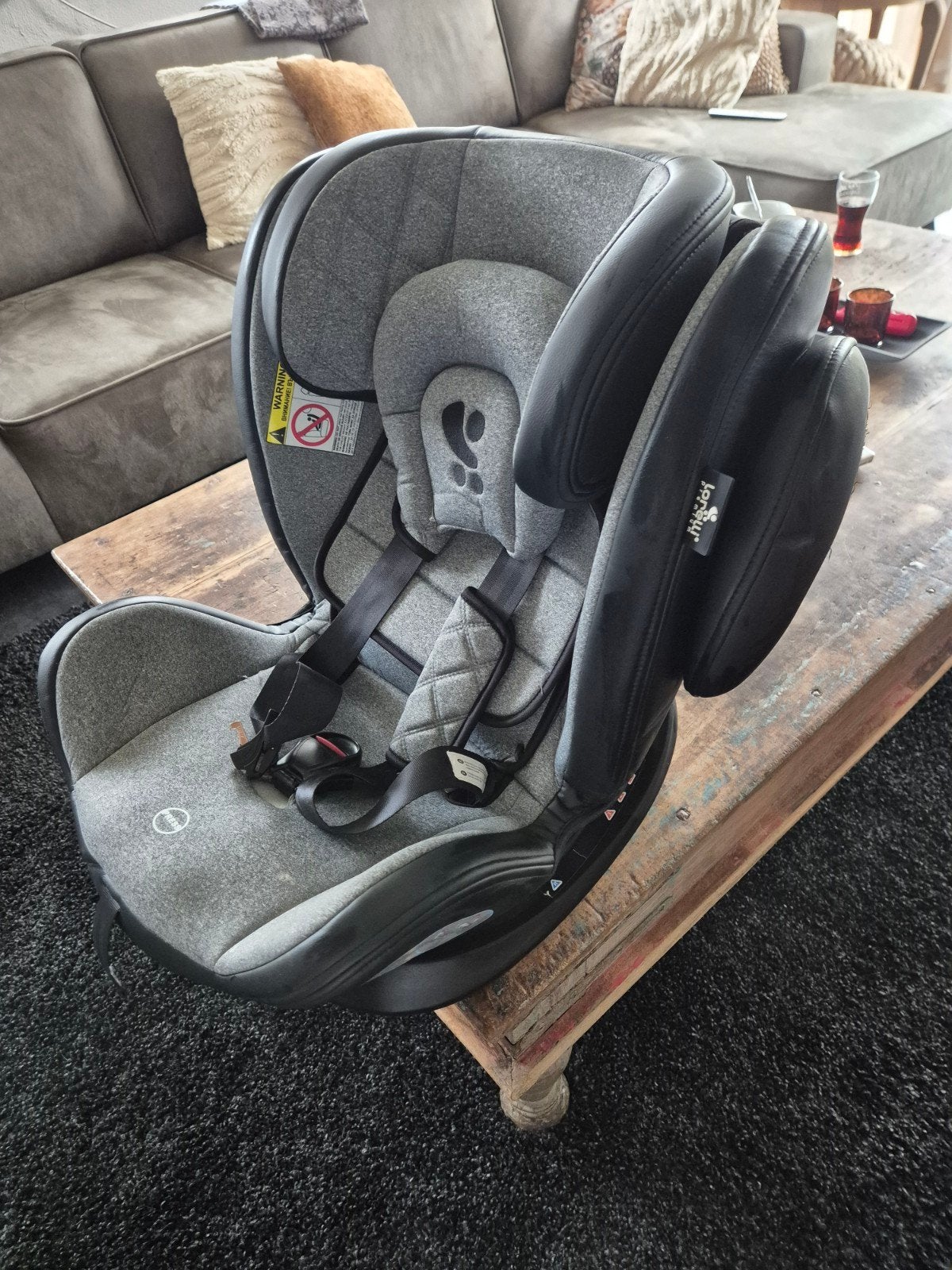 Lorelli Premium autostoel isofix in nieuwstaat, Autogordel, Nieuw, Verstelbare rugleuning, 9 t/m 36 kg