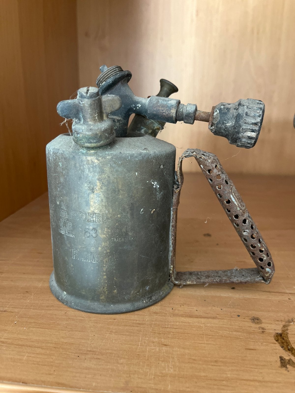 Antieke Soldeerlamp - Vintage Branders, Antiek en Kunst, Ophalen of Verzenden