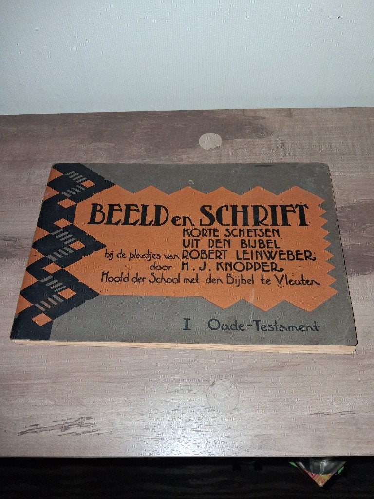 Beeld en Schrift – Oude Testament – compleet met 50 plaatjes, Ophalen of Verzenden, Gebruikt, Meerdere plaatjes