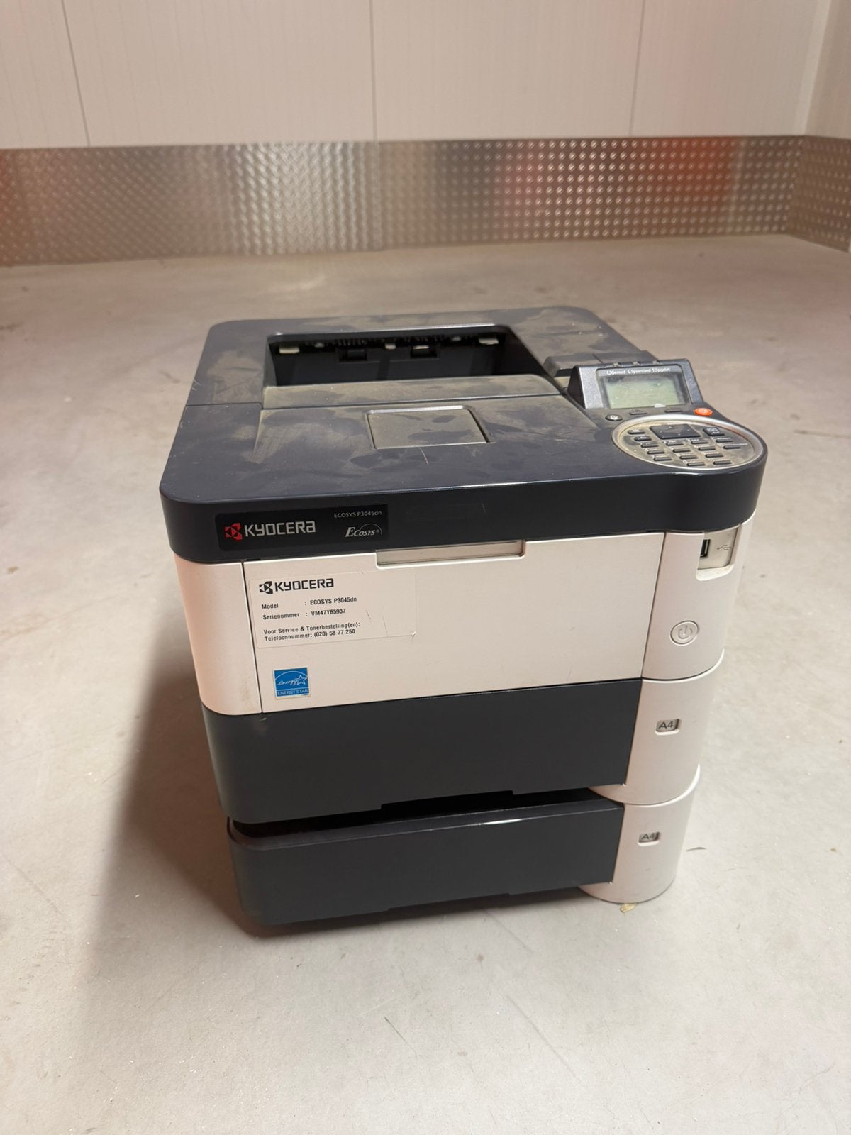 Kyocera ECOSYS P3045dn Printer, Ophalen, Zo goed als nieuw