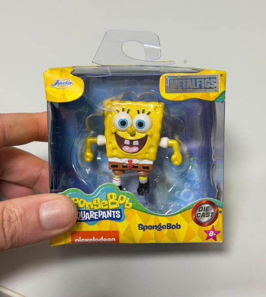 SpongeBob SquarePants Metalfigs Die-Cast Figuur figure Nieuw, Nieuw, Ophalen of Verzenden, H, H