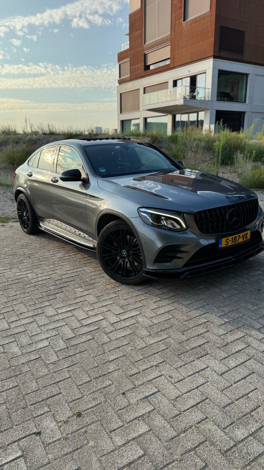 Mercedes-Benz GLC Coupé 2.1D 220D 4matic turbo+ grijs, Automaat, 163 pk, GLC, Diesel