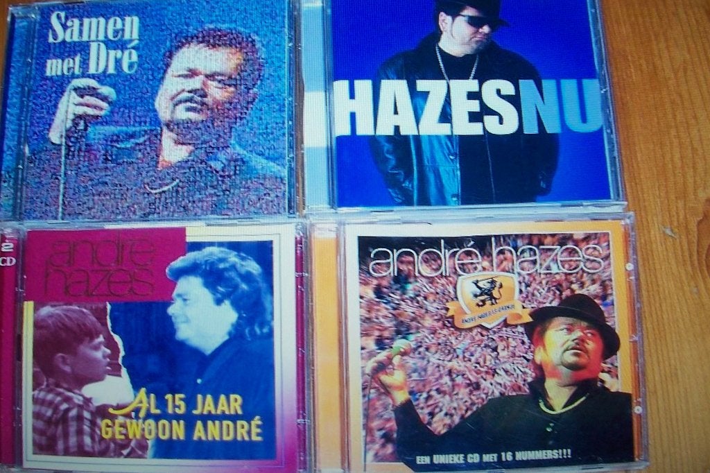 André Hazes –verzameling van 7 cd's, Ophalen of Verzenden, Gebruikt, Levenslied of Smartlap, Overige typen