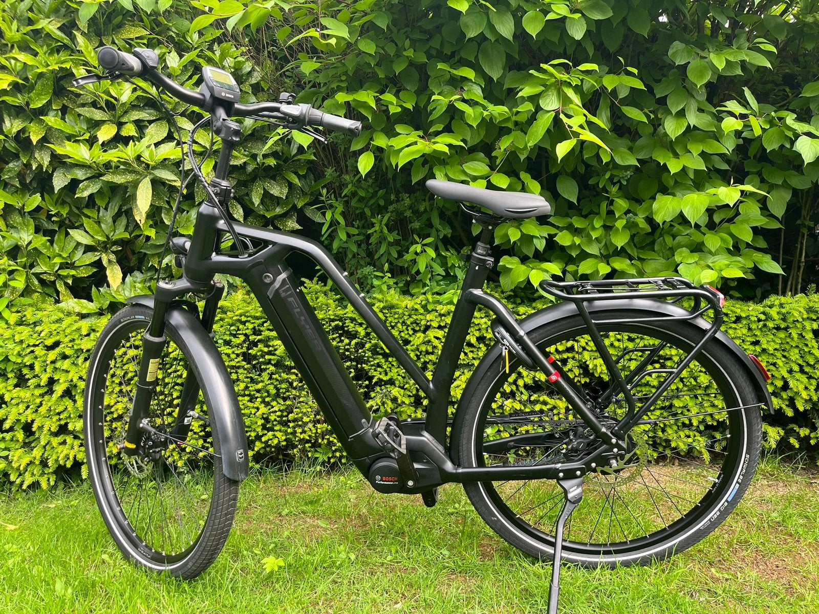 Flyer gotour6 met bosch performance middemotor en riem, 55 tot 59 cm, Ophalen of Verzenden, Zo goed als nieuw, Overige merken