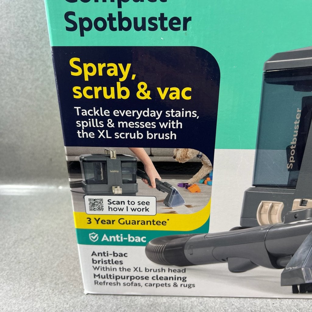 Beldray Compact Spotbuster | nieuw in doos | 417407, Ophalen of Verzenden, Nieuw, Stoomreiniger