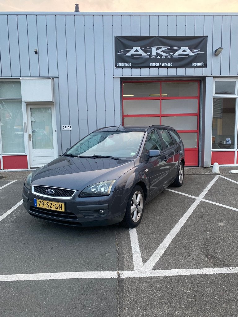 Ford Focus 1.6 74KW Wagon 2006 Grijs LEES BESCHRIJVING, 1596 cc, Zwart, 4 cilinders, 635 kg