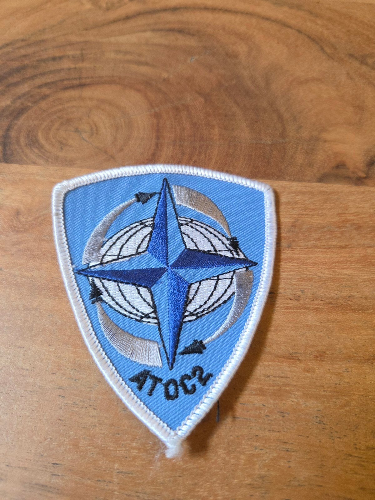 nato patch atoc2, Ophalen of Verzenden, Luchtmacht, Nederland, Embleem of Badge
