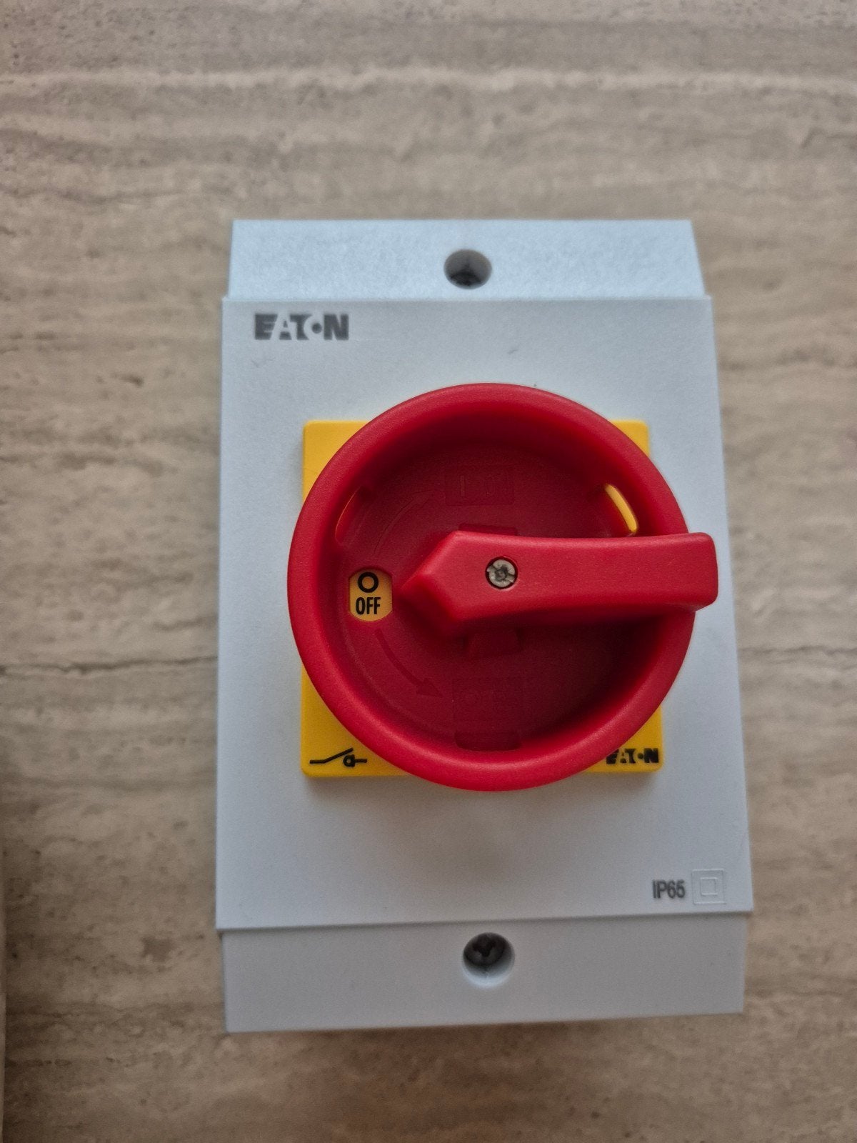 Eaton Hoofdschakelaar 32A 4-polig IP65, Ophalen of Verzenden, Nieuw, Eaton, Schakelaar