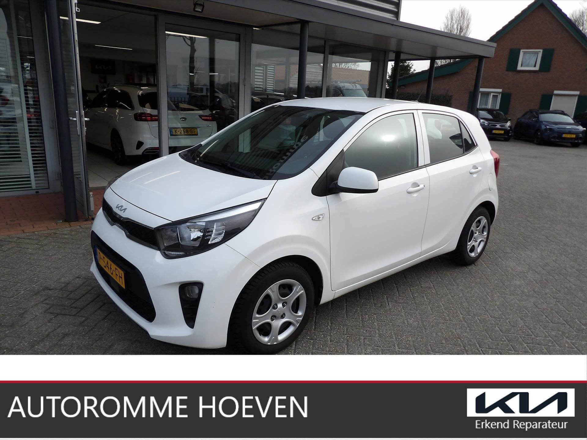 KIA Picanto 1.0 DPi ComfortLine Org. Ned. 24.000km!, Auto's, 21 km/l, Stof, Gebruikt, 4 stoelen