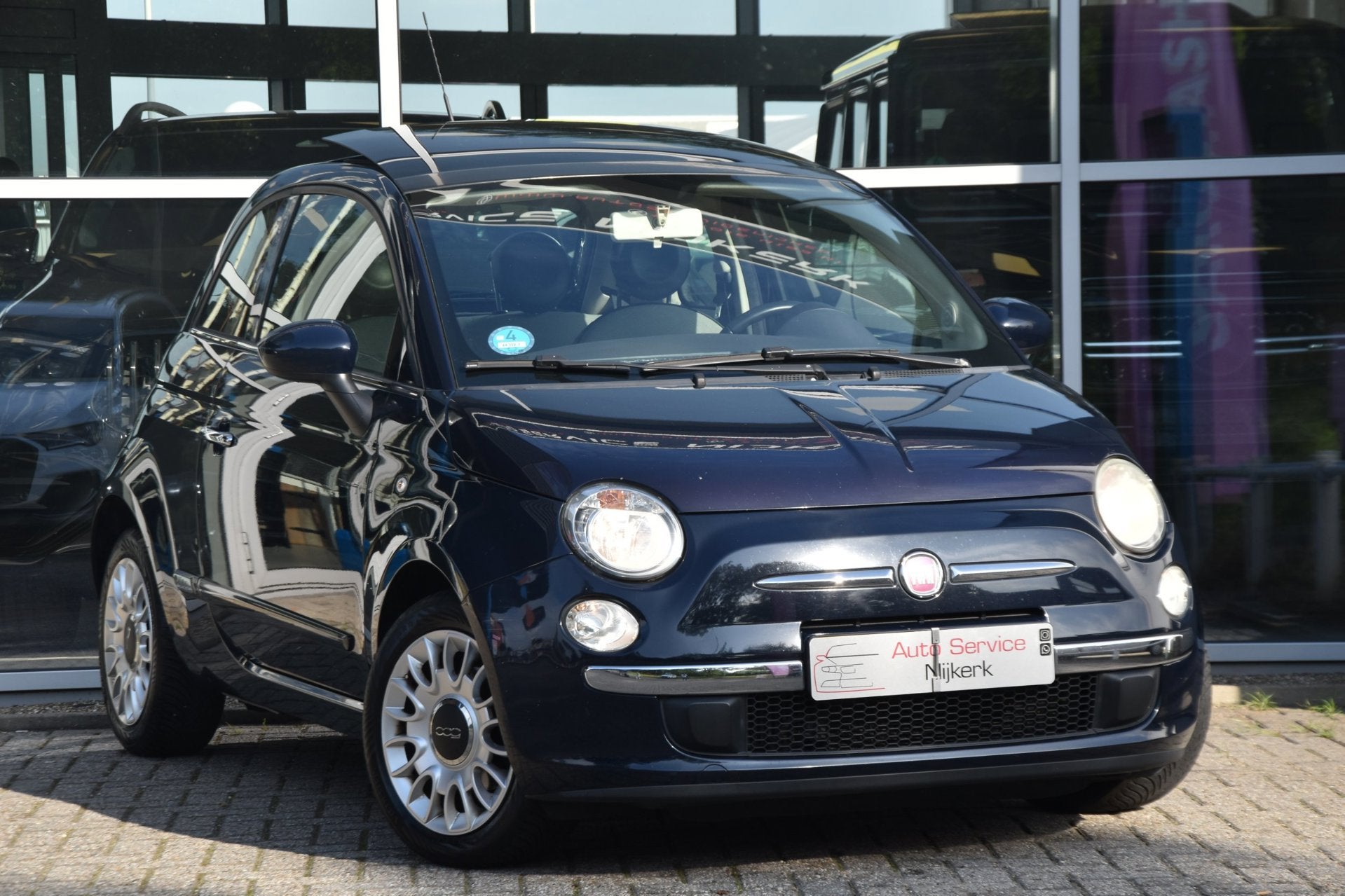 Fiat 500 TwinAir Lounge | Schuifdak | Pano | Navi | NAP, Auto's, Voorwielaandrijving, Gebruikt, 905 kg, Origineel Nederlands