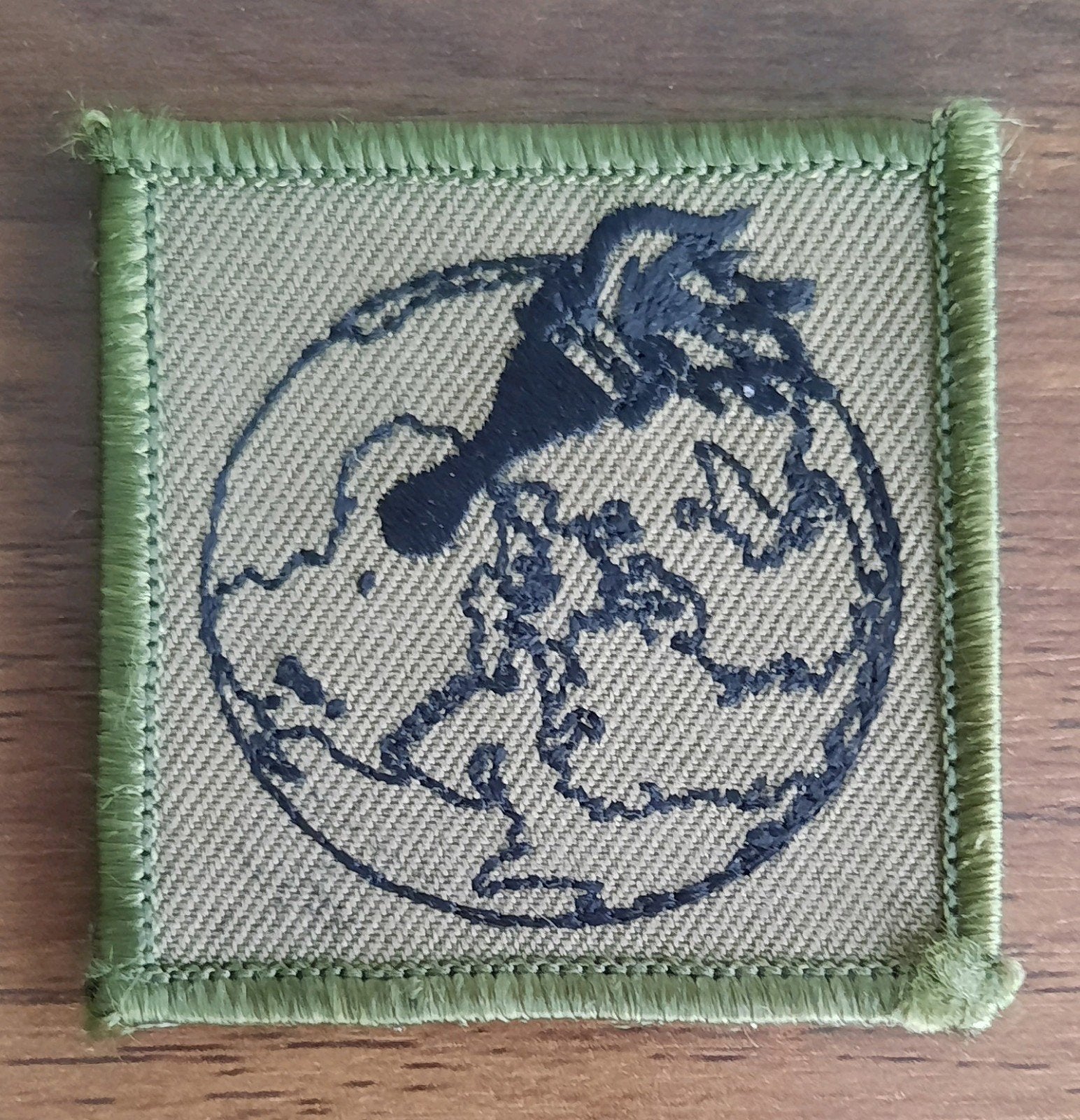 5x5 borstembleem Joint ISTAR Commando, Verzenden, Landmacht, Nederland, Embleem of Badge
