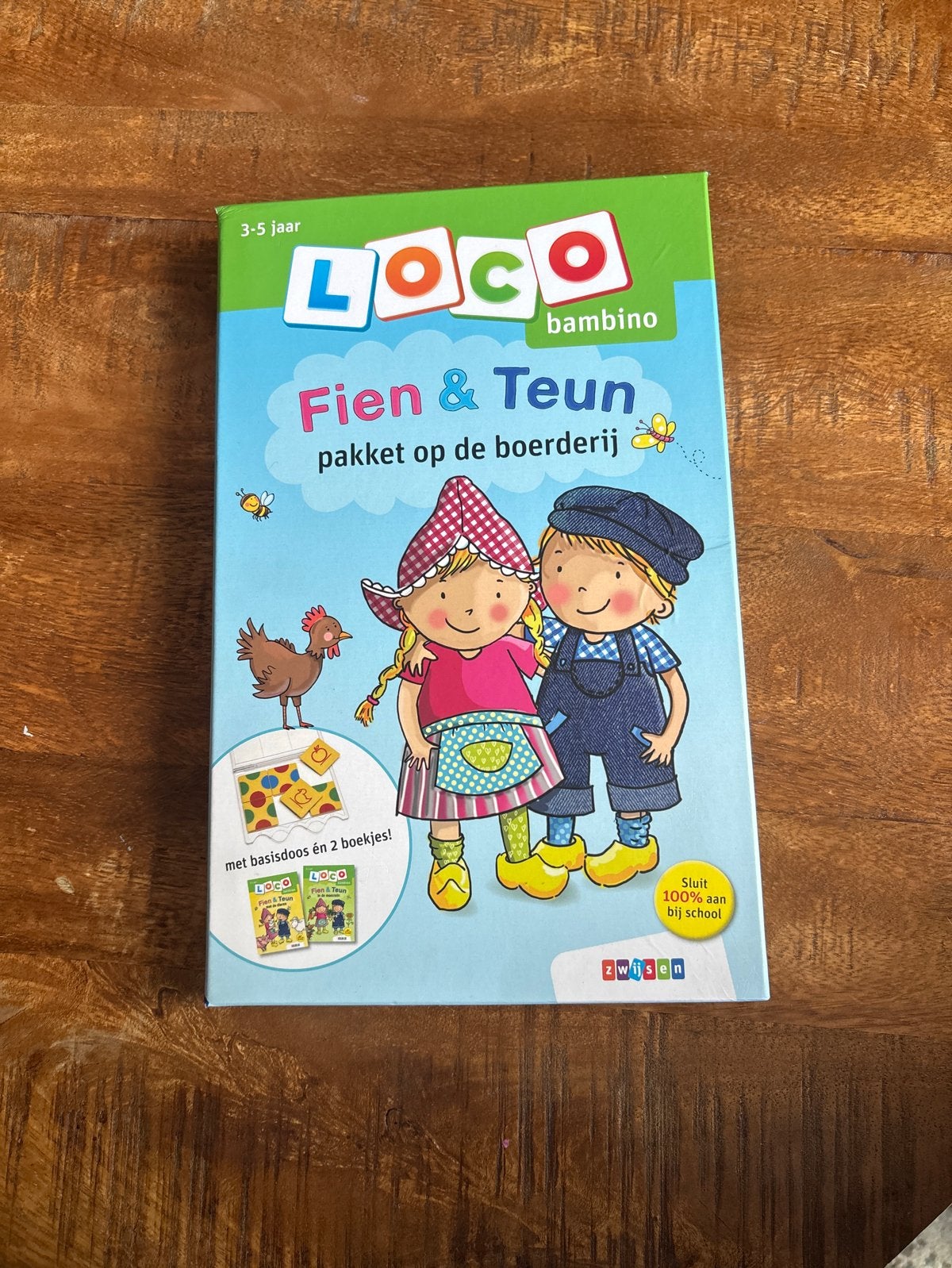 LOCO Bambino Fien & Teun pakket op de boerderij, Ophalen of Verzenden, Zo goed als nieuw, Puzzelen