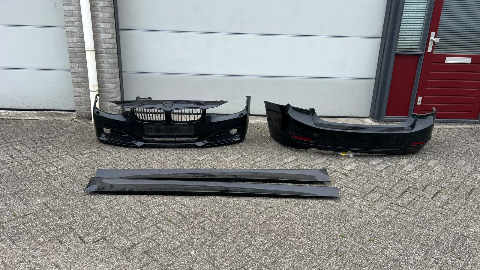 Bumper set bMW f30 kleur 475, Ophalen, Voor, BMW, Bumper