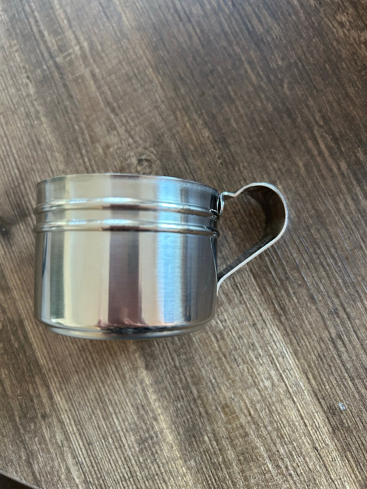 6 Vintage RVS Inox 18/8 Theeglashouders Mènage  Beasfis Nox, Ophalen of Verzenden
