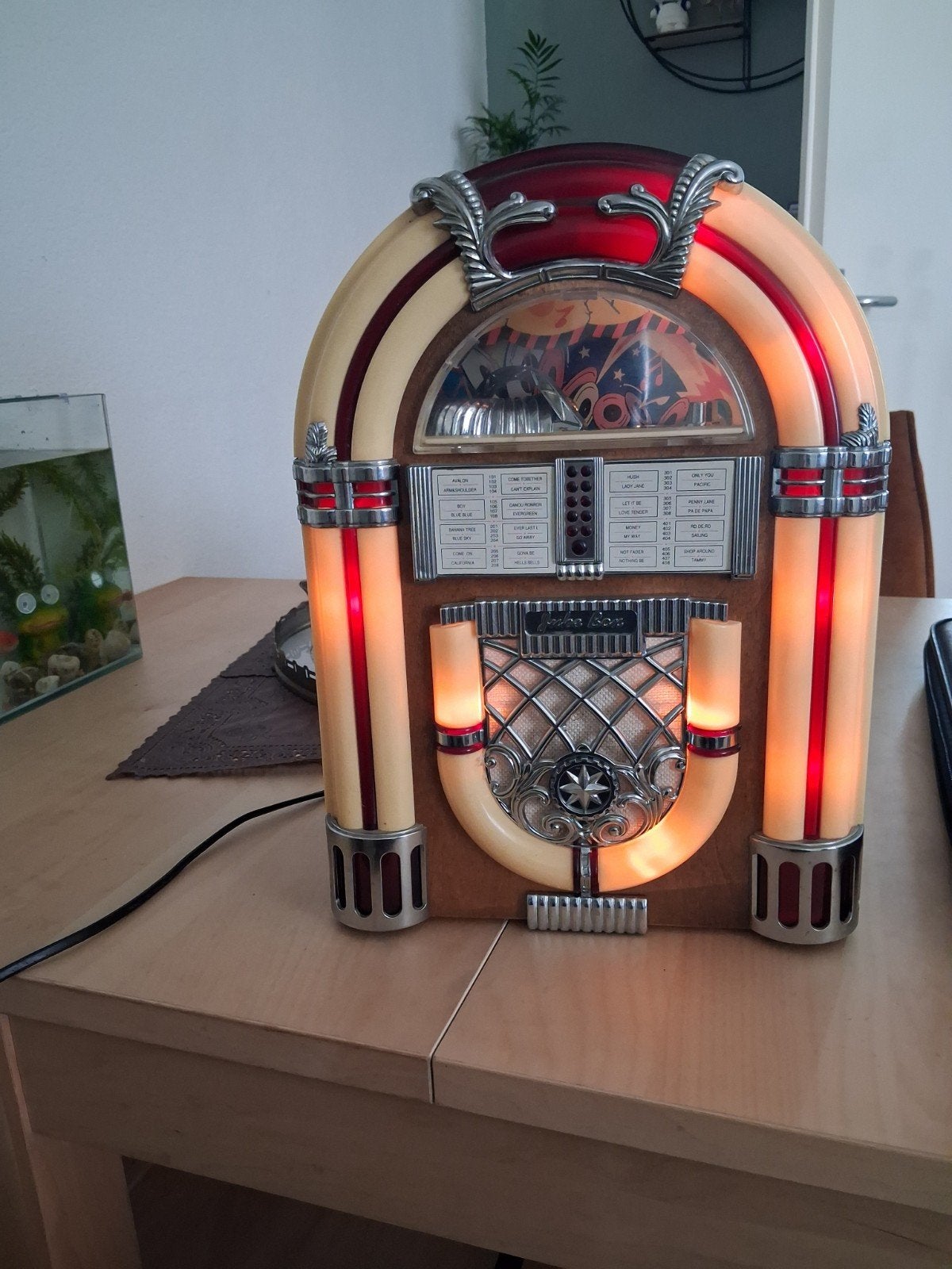 Jukebox miniatuur, Verzamelen, Automaten | Jukeboxen, Ophalen, Gebruikt, 1970 tot heden, Overige merken
