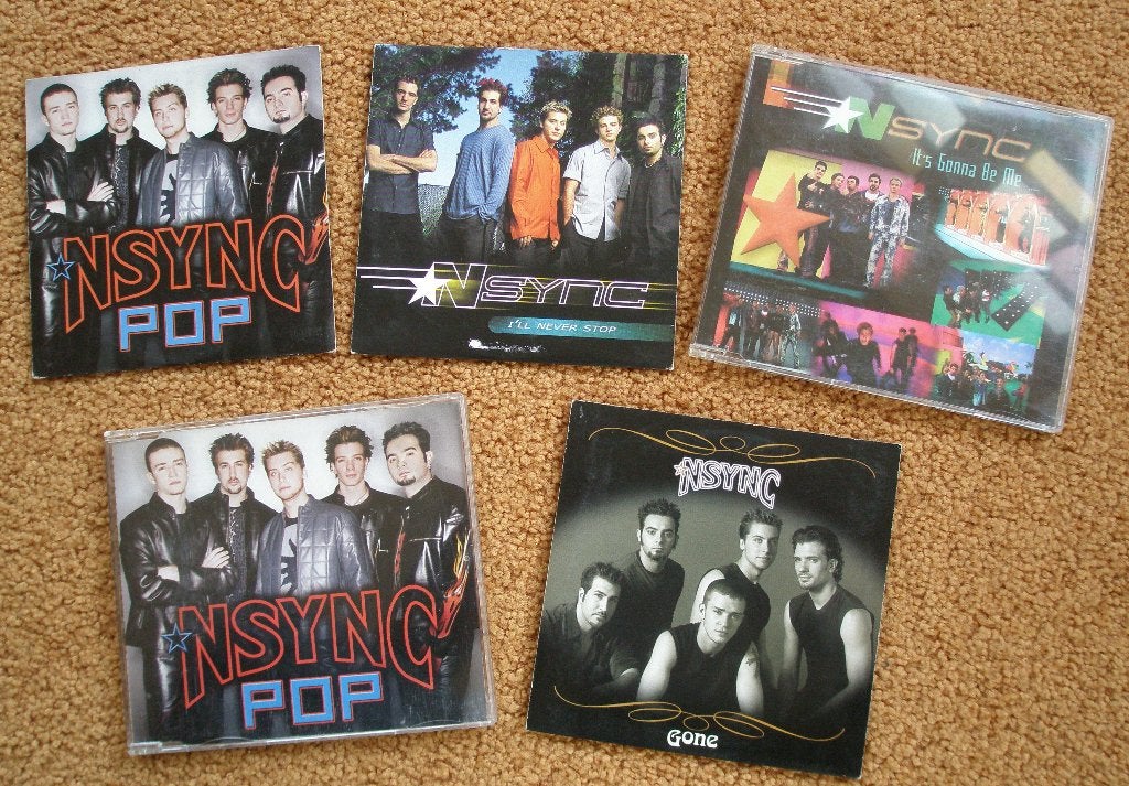 CD-singles Nsync met Justin Timberlake - izgst, Ophalen of Verzenden, Zo goed als nieuw, Pop