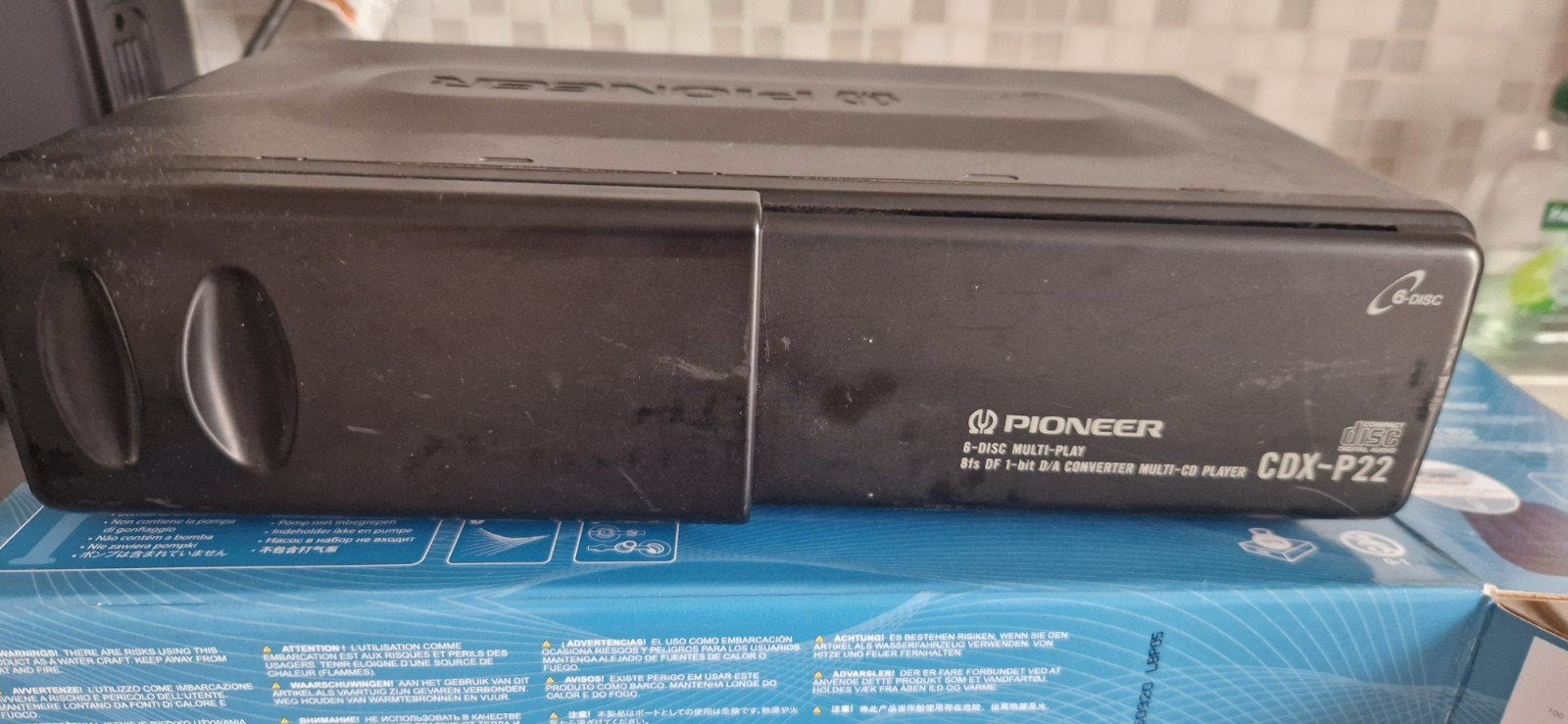 Pioneer CDX-P22 cd wisselaar, Auto diversen, Ophalen of Verzenden