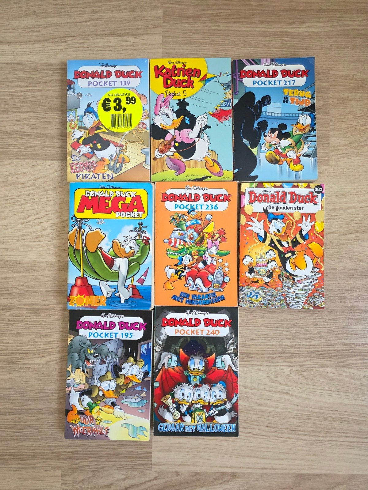 Donald Duck Pockets en Mega Pocket - Diverse Nummers, Boeken, Meerdere stripboeken, Ophalen of Verzenden, Gelezen