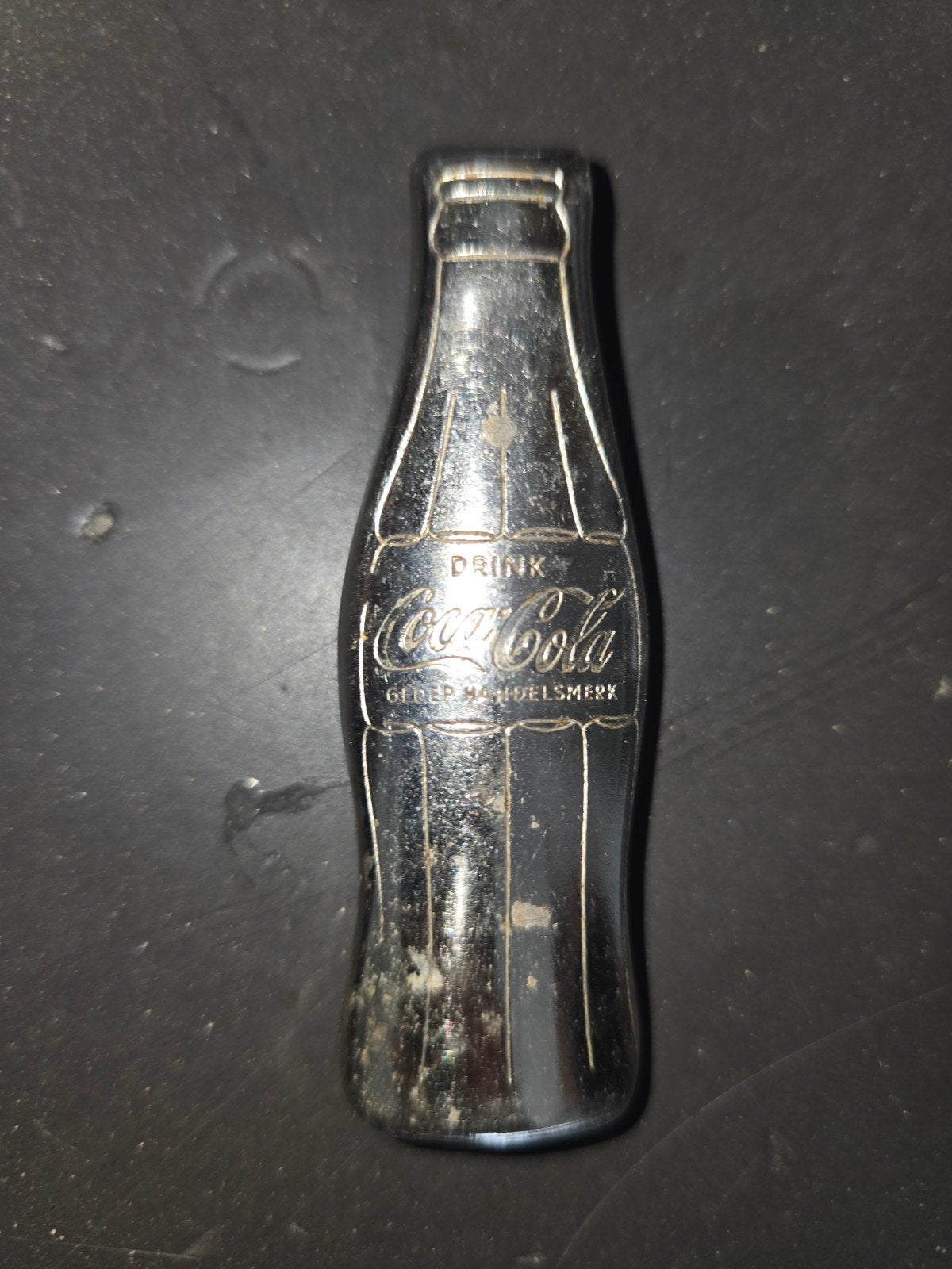 Coca-Cola vintage Flesopener - 8 cm, Ophalen of Verzenden, Gebruikt, Gebruiksvoorwerp